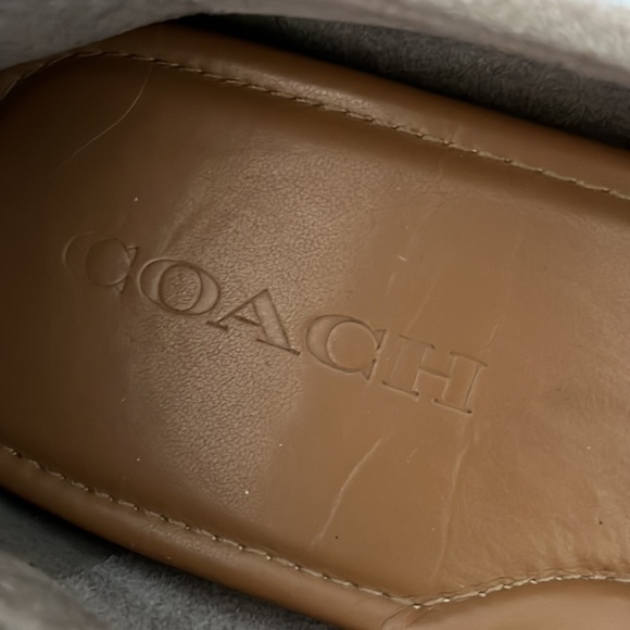 Coach Tan Suede Loafers - Picture 8 of 10